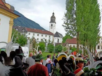 Requiem für Otto von Habsburg in Stams am 10.07.20 Bild 29